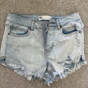 Denim shorts from pacsun